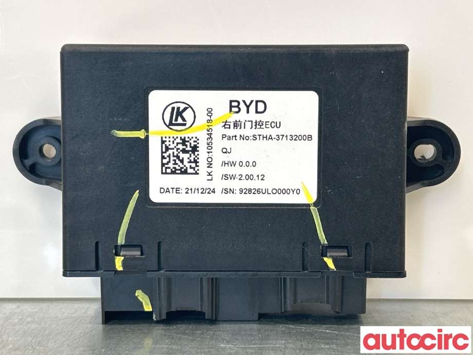Styreenhet dør venstre foran til BYD Tang 2020-->> (BYD|STHA-3713200B)