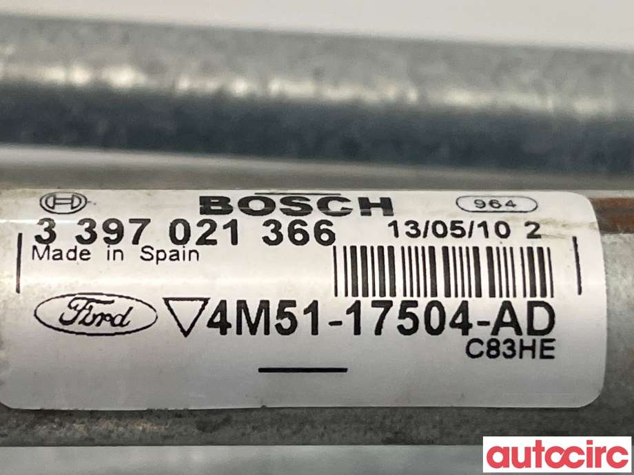 Viskermotor frontrute til Ford Focus 2008-2010 (Type II, Fase 2)  (FORD|1704578)