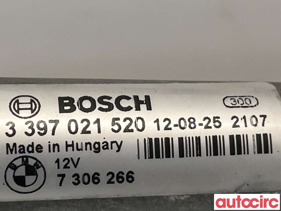 Viskermotor frontrute til BMW 5-Serie 2010-2017 (F10/F11) (F10/F11) (BMW|61617306266|1397220943|7306266)