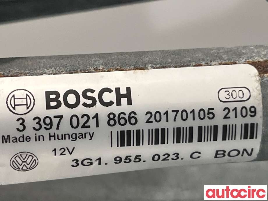 Viskermotor frontrute til VW Passat 2015-2019 (Fase 1) (B8) (B8) (VOLKSWAGEN|3G1955023D||3G1955023L)