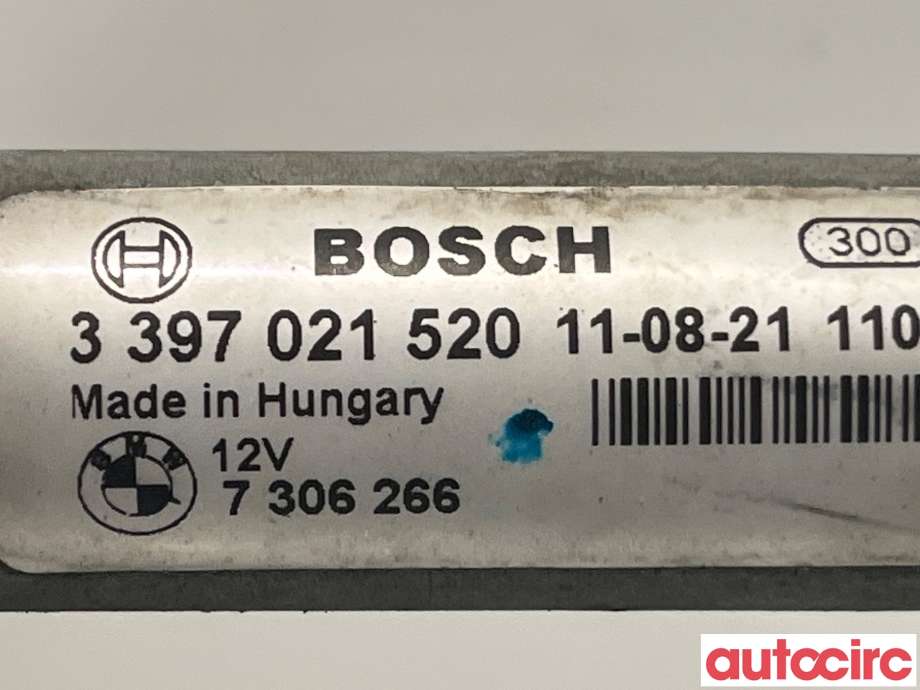 Viskermotor frontrute til BMW 5-Serie 2010-2017 (F10/F11) (F10/F11) (BMW|61617306266|1397220943|7306266)
