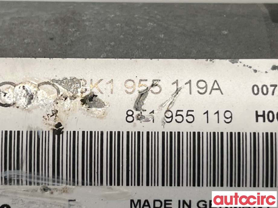 Viskermotor frontrute til Audi A4 2007-2014 (Type IV) (B8) (B8) (AUDI|8K1955023C|405116|8K1955023E)