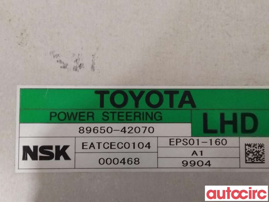 Styreenhet servo til Toyota RAV4 2009-2013 (Type III, Fase 2)  (TOYOTA|8965042070||89650-42070)
