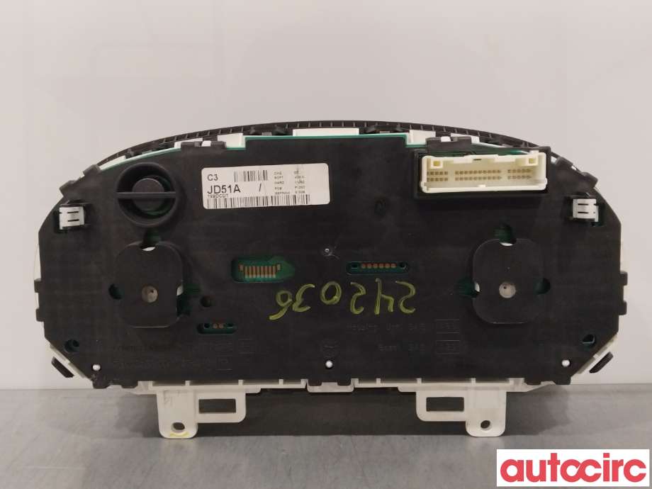 Instrumentpanel til Nissan Qashqai 2007-2010 (Type I, Fase 1)  (NISSAN|24810JD51A|D51A)
