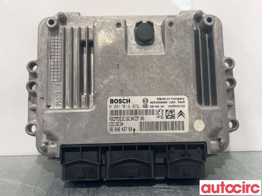 Styreenhet motor til Peugeot 308 2007-2011 (Type I, Fase 1) (PEUGEOT|1943H6)