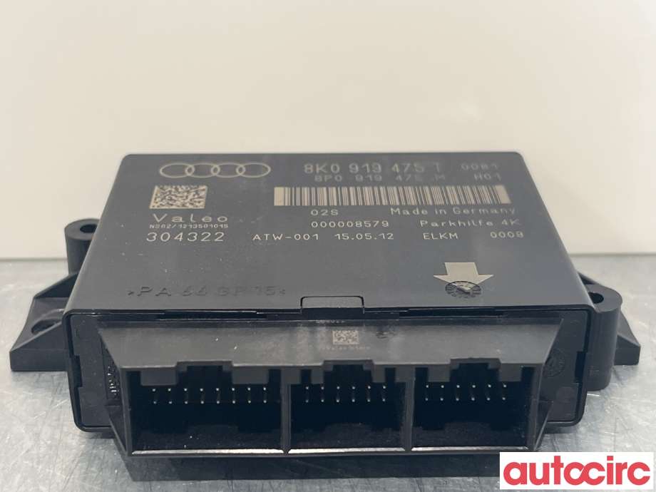 Styreenhet parkering til Audi Q5 2012-2017 (Type I, Fase 2)  (AUDI|8K0919475T|304322)