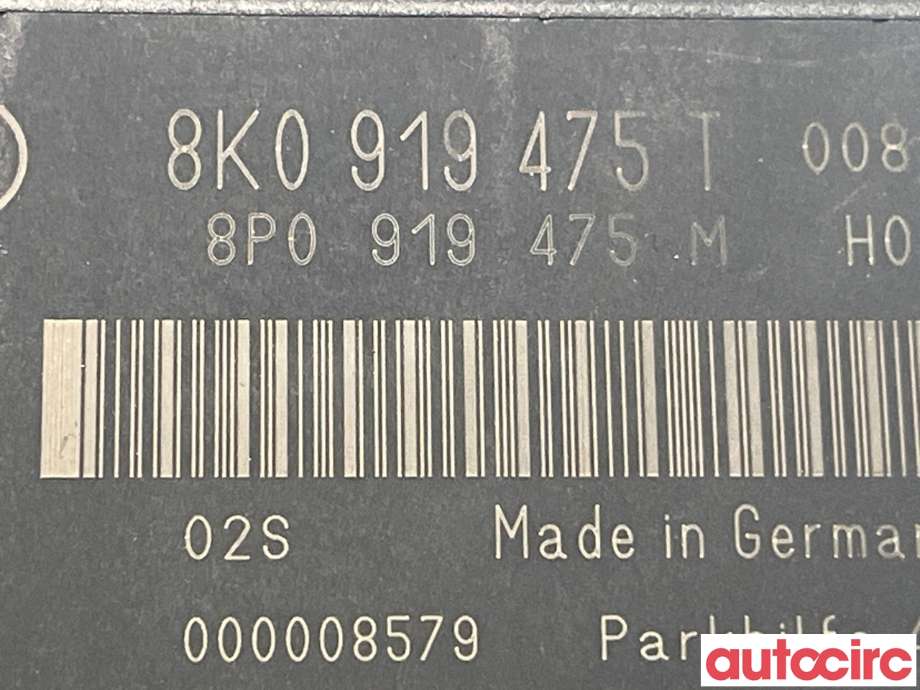 Styreenhet parkering til Audi Q5 2012-2017 (Type I, Fase 2)  (AUDI|8K0919475T|304322)