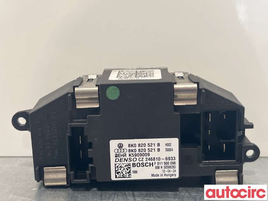 Varmeapparat motstand til Audi Q5 2012-2017 (Type I, Fase 2)  (AUDI|8K0820521B)