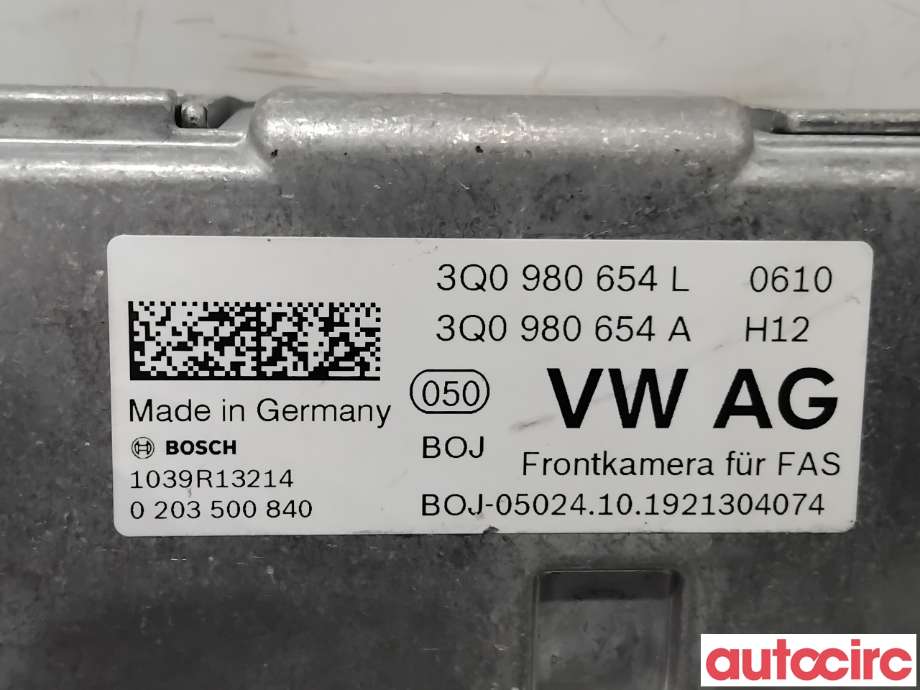 Kamera til VW e-Golf 2017-2020 (Fase 2) (VOLKSWAGEN|3Q0980654L|0203500840)
