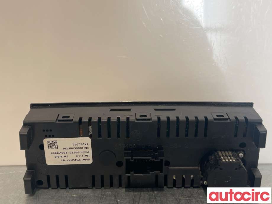 Varmeapparat betjening til BMW 5-Serie 2010-2017 (F10/F11) (F10/F11) (BMW|61319290750|)