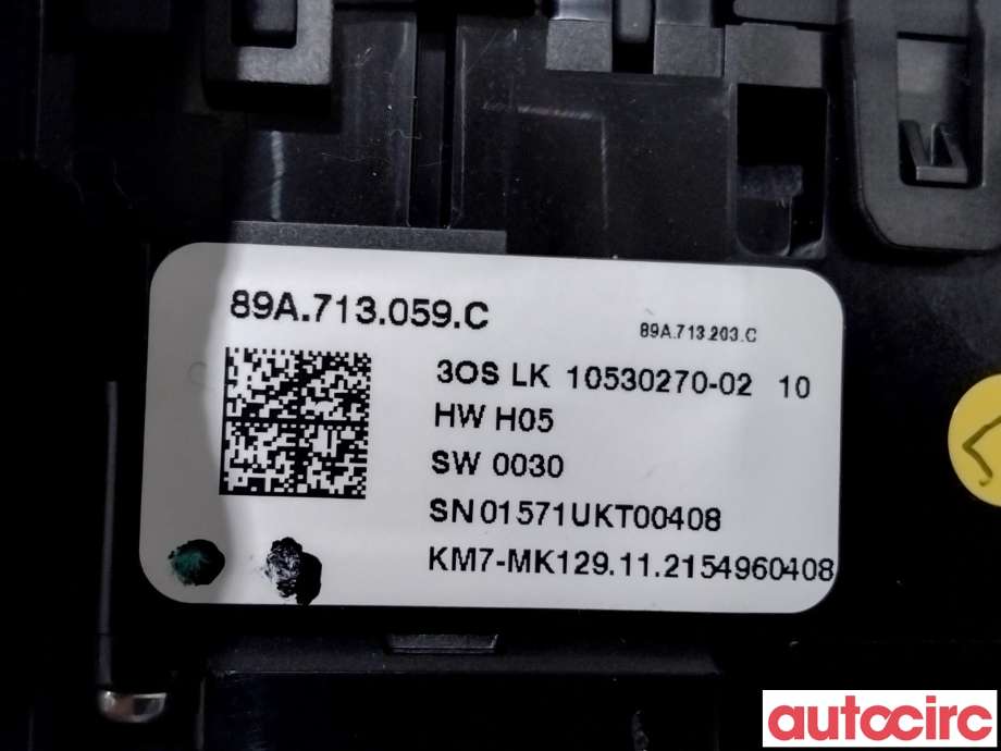 Bryter diverse til Audi Q4 e-tron 2021-->>  (AUDI|89A713059C|10530270-02)