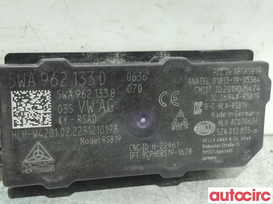 Diverse deler til Audi Q4 e-tron 2021-->>  (AUDI|5EA962133D|5ZA013855-30|5WA962133D)