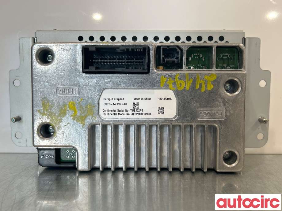 Multimedia display (MCU - Media Controller Unit) til Ford Mondeo 2014-2019 (Type V, Fase 1)  (FORD|DS7T-18B955-FB|5308885|DS7T-14F239-CJ)