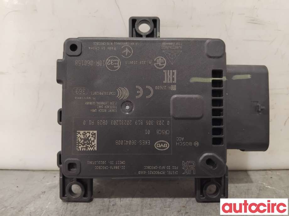 Sensor radar til BYD Seal, 2022-->> (BYD|EKES-3604100)