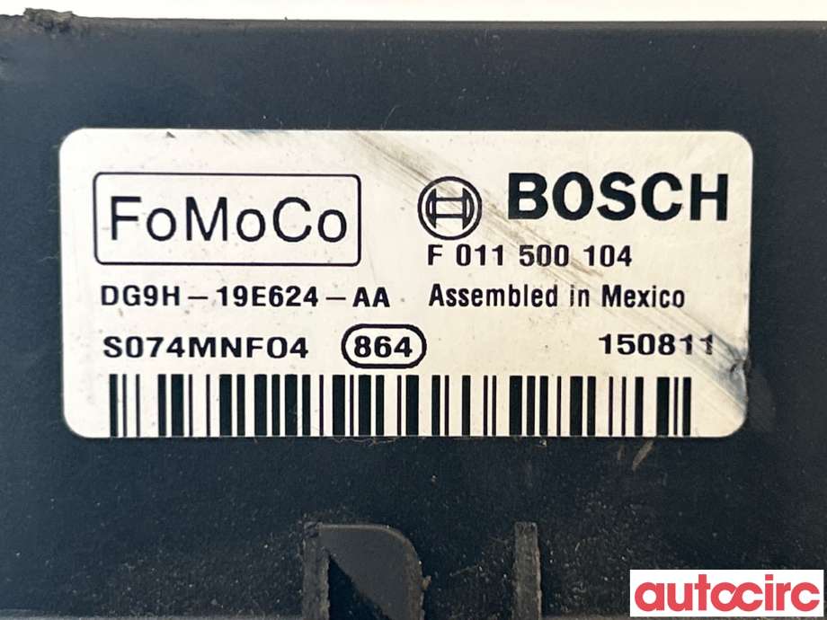 Varmeapparat motstand til Ford Mondeo 2014-2019 (Type V, Fase 1)  (FORD|G3GH-19E624-AA|5441896|DG9H-19E624-AA)