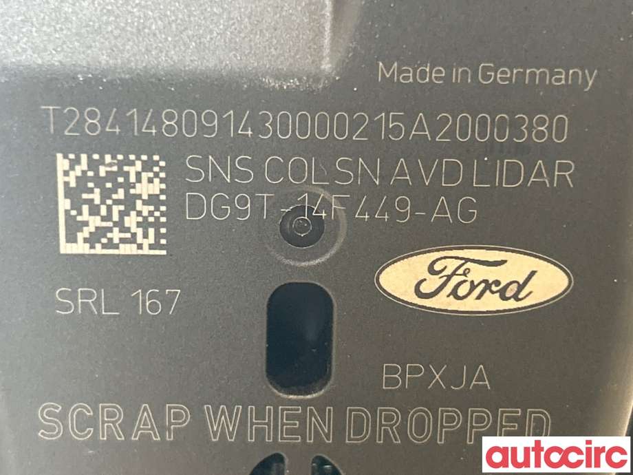 Sensor radar til Ford Mondeo 2014-2019 (Type V, Fase 1)  (FORD|1903081|DG9T-14F449-AG)