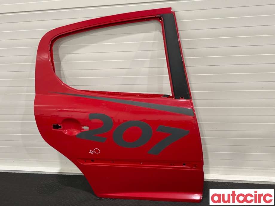 Dør høyre bak til Peugeot 207, 2006-2012  (PEUGEOT|9008S6)