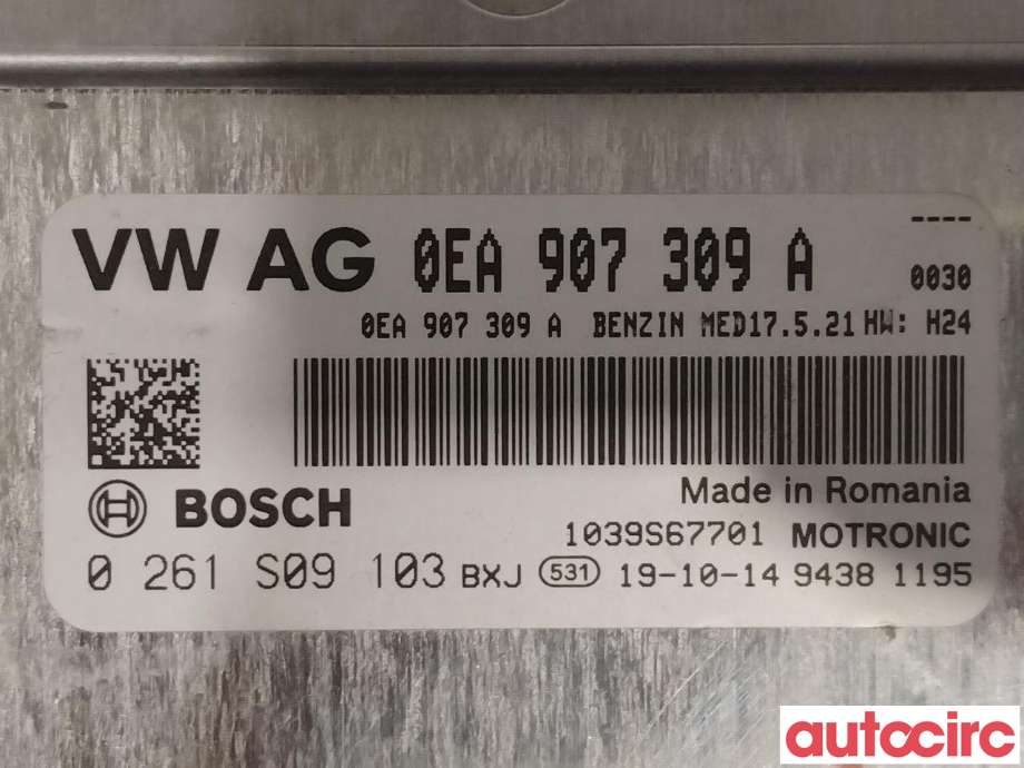 Styreenhet diverse til VW e-Golf 2017-2020 (Fase 2)  (VOLKSWAGEN|0EA906016S|0261S09103|0EA907309A)