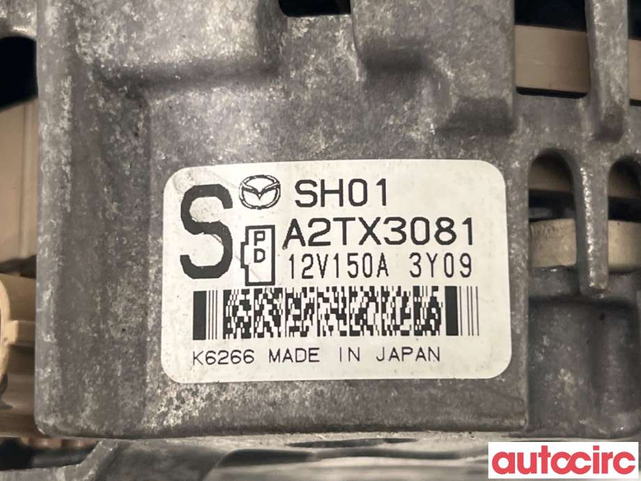 Dynamo til Mazda CX-5 2012-2017 (Type I)  (MAZDA|SH01-18-300A|A2TX3081|SH01)