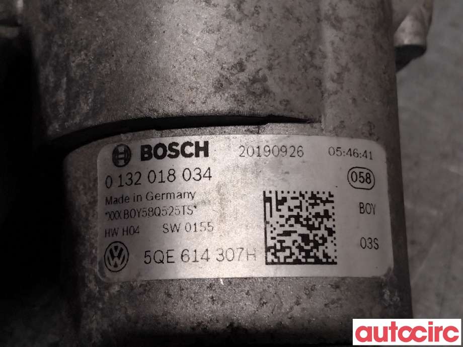 Bremsefordeler til VW e-Golf 2017-2020 (Fase 2)  (VOLKSWAGEN|5QE614307H|0132018034)