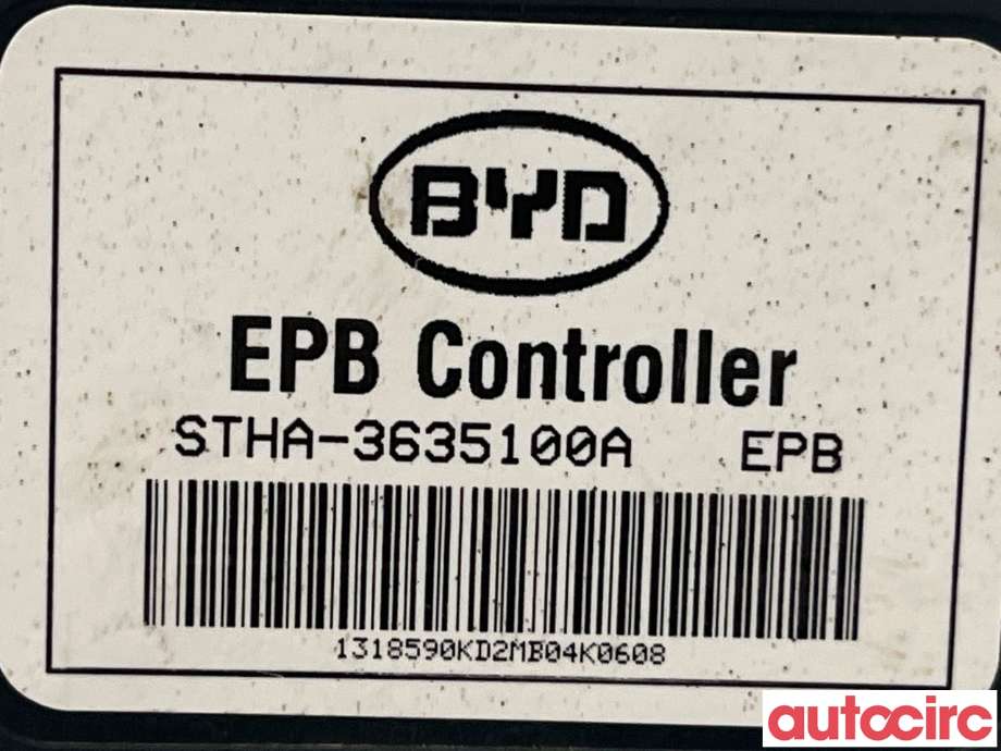 Styreenhet elektrisk parkbrems (EPB - Electric Parking Brake) til BYD Tang 2020-->>  (BYD|STHA-3635100A)