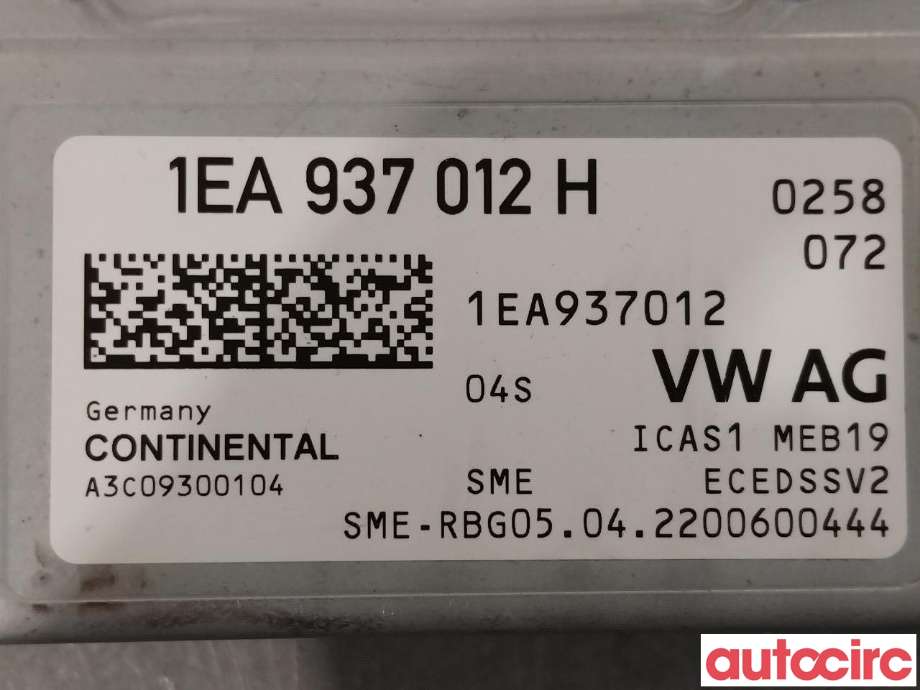 Diverse deler til VW ID.4 2020-->>  (VOLKSWAGEN|1EA937012P|1EA937012H)