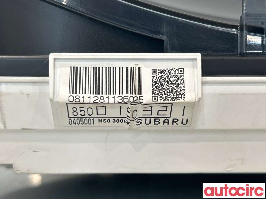 Instrumentpanel til Subaru Forester 2008-2013 (Type III)  (SUBARU|85023SC151|)