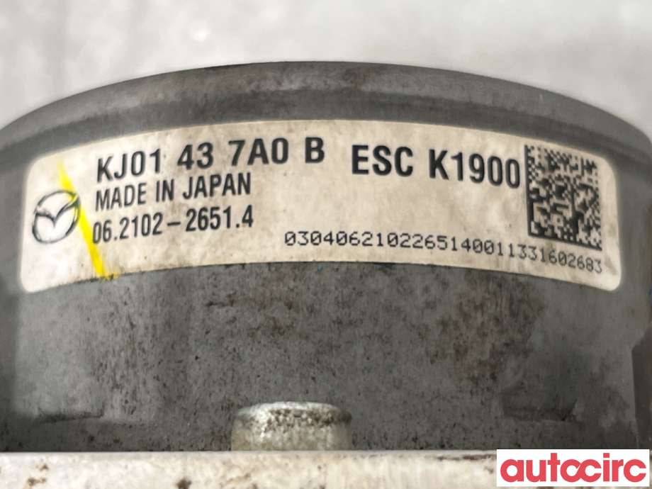 ABS sentral til Mazda CX-5 2012-2017 (Type I)  (MAZDA|KJY1-43-7A0C|062109-67793|KJ01437A0B)
