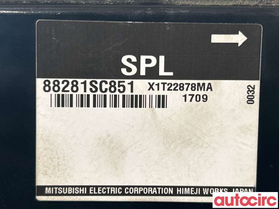 Styreenhet diverse til Subaru Forester 2008-2013 (Type III) (SUBARU|88281SC851)