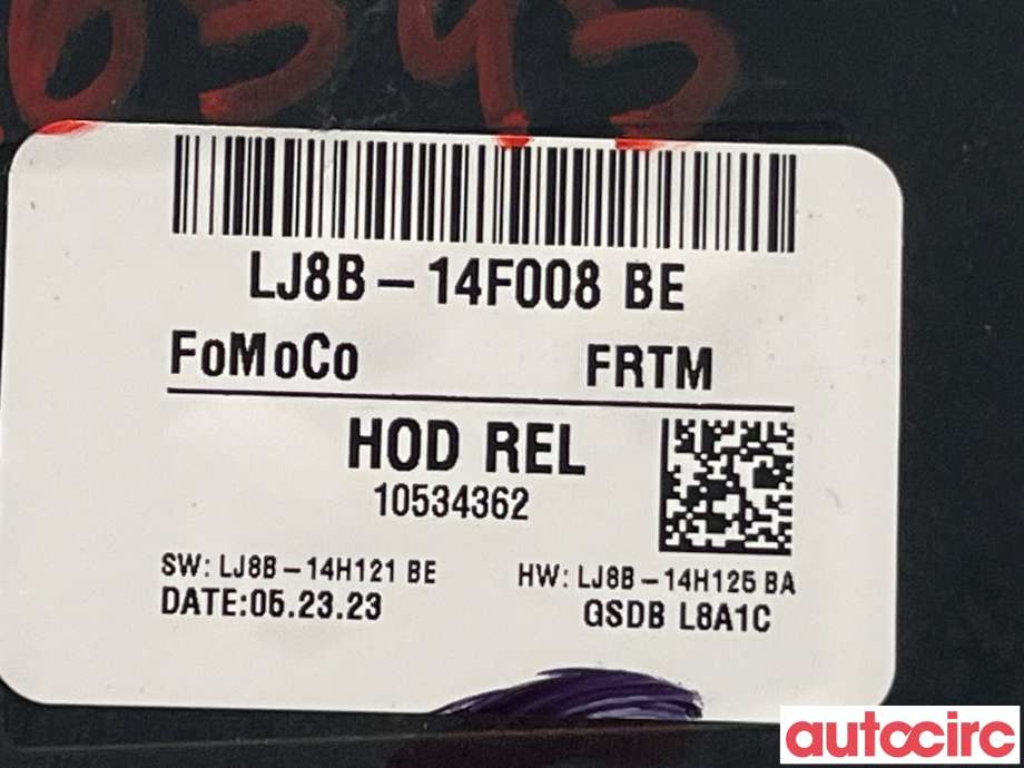 Styreenhet diverse til Ford Mustang Mach-e 2020-->>  (FORD (US)|2772090|LJ8B-14F008-BE)