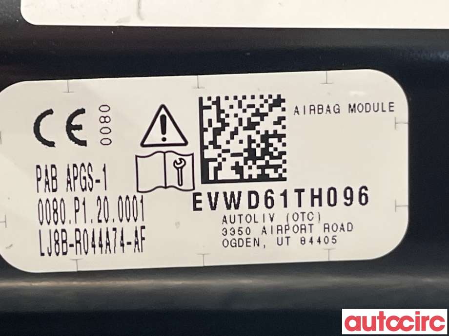 Airbag passasjer til Ford Mustang Mach-e 2020-->>  (FORD (US)|2696589|LJ8B-R044A74-AF)