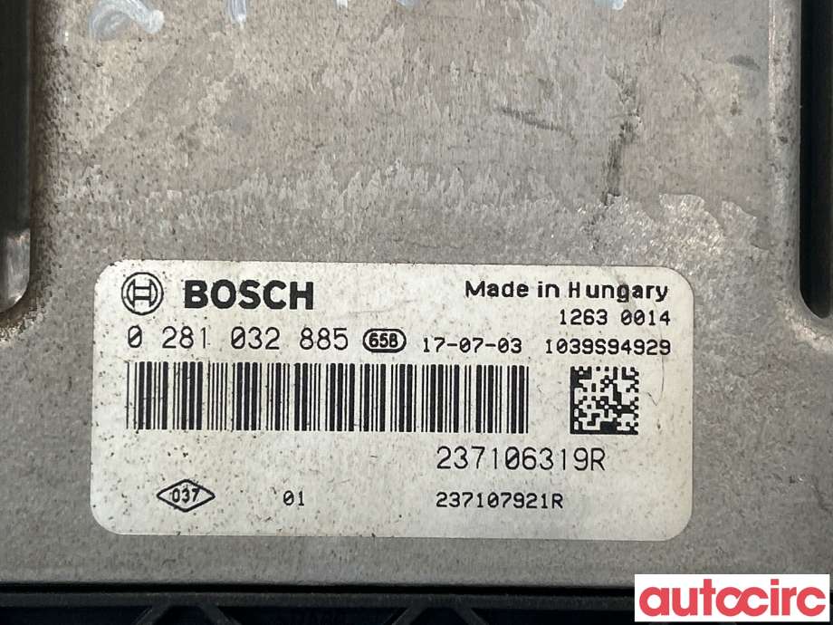 Styreenhet motor til Mercedes Citan 2012-2021 (W415) (W415) (MERCEDES|A4159000403|A4159004702|281032885)