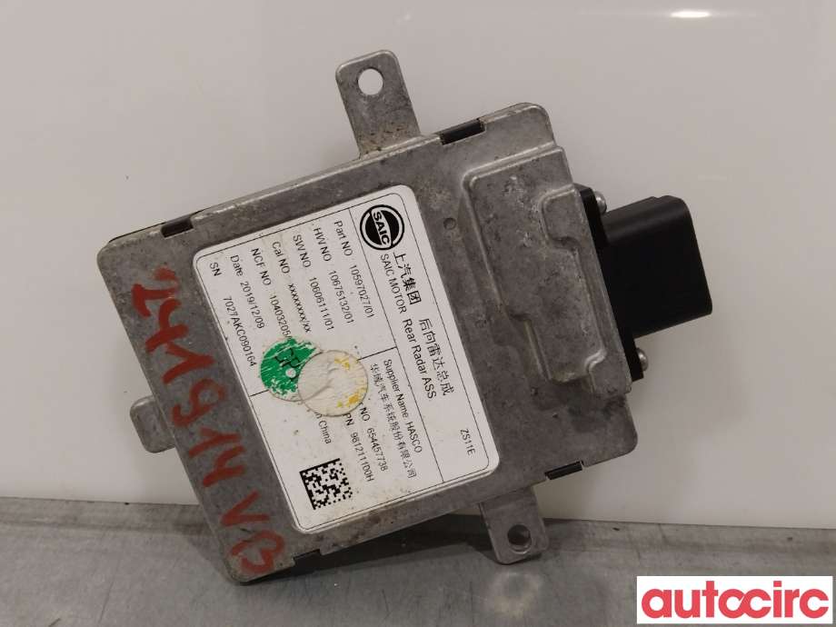 Sensor radar til MG ZS EV 2019-2021 (Type I, Fase 1) (MG|NO NR|)