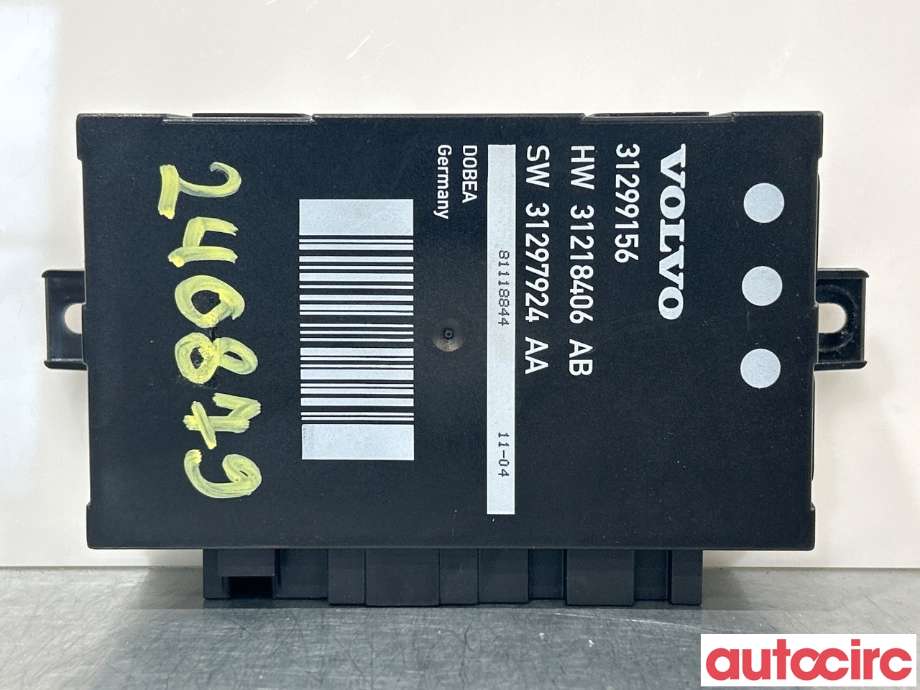 Styreenhet elektrisk bakluke til Volvo XC60, 2008-2013 (Type I, Fase 1)  (VOLVO|31218406)