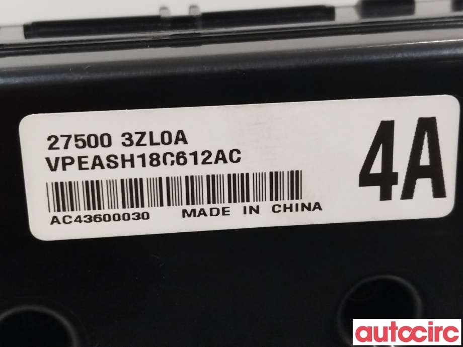 Varmeapparat betjening til Nissan Pulsar 2014-->>  (NISSAN|275003ZL0A)