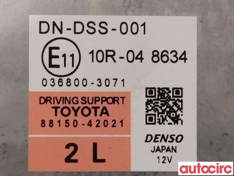 Styreenhet diverse til Toyota RAV4 2016-2019 (Type IV, Fase 2)  (TOYOTA|8815042021)