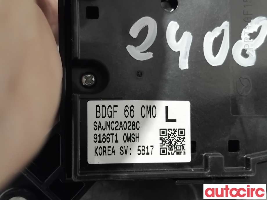 Bryter diverse til Mazda CX-30 2020-->>  (MAZDA|BDGF-66-CM0B||BDGF66CM0L)