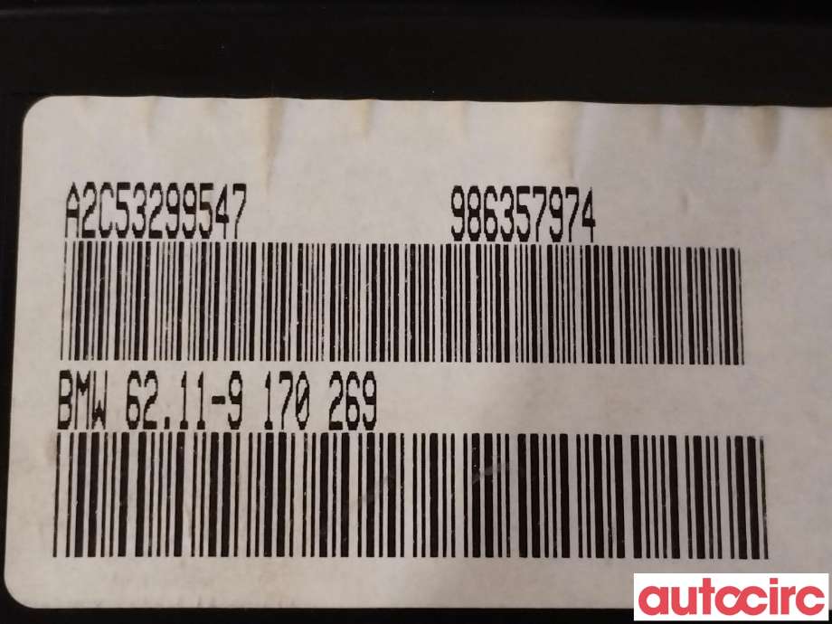 Instrumentpanel til BMW X5 2007-2013 (E70) (E70) (BMW|62109236818|62119170269)