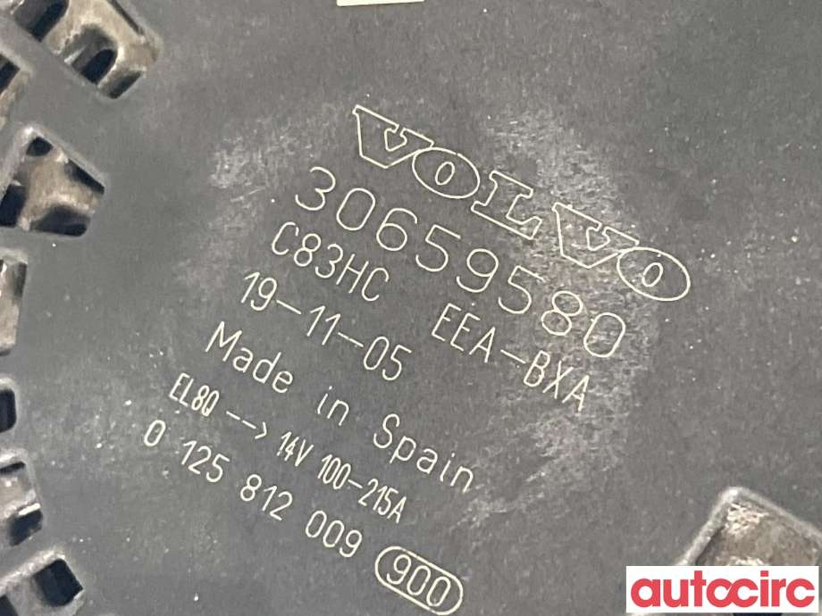 Dynamo til Volvo V90 / V90 CC / S90 2016-->>  (VOLVO|36010604|30659580)