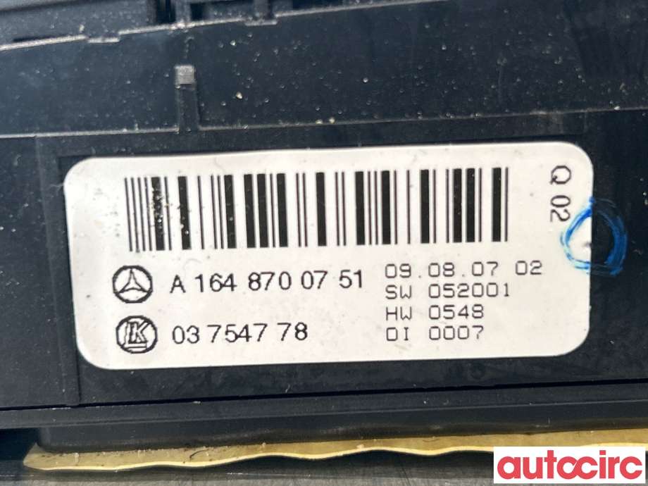 Bryter nødblink til Mercedes ML 2005-2011 (W164) (W164) (MERCEDES|A1649055000|A1648700751)