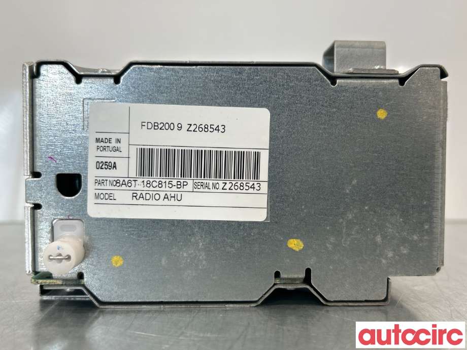 Bilstereo til Ford Fiesta 2008-2012 (Type VI, Fase 1)  (FORD|8A6T-18C815-BT|1846847|8A6T-18C815-BP)