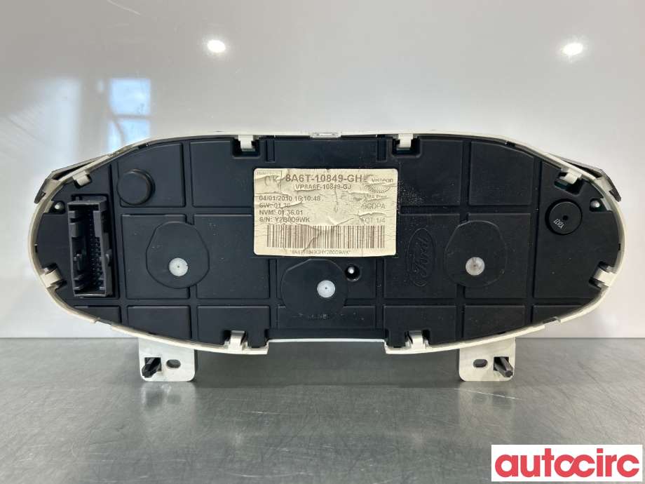 Instrumentpanel til Ford Fiesta 2008-2012 (Type VI, Fase 1)  (FORD|CU6T-10849-GD|1786854|8A6T-10849-GH)