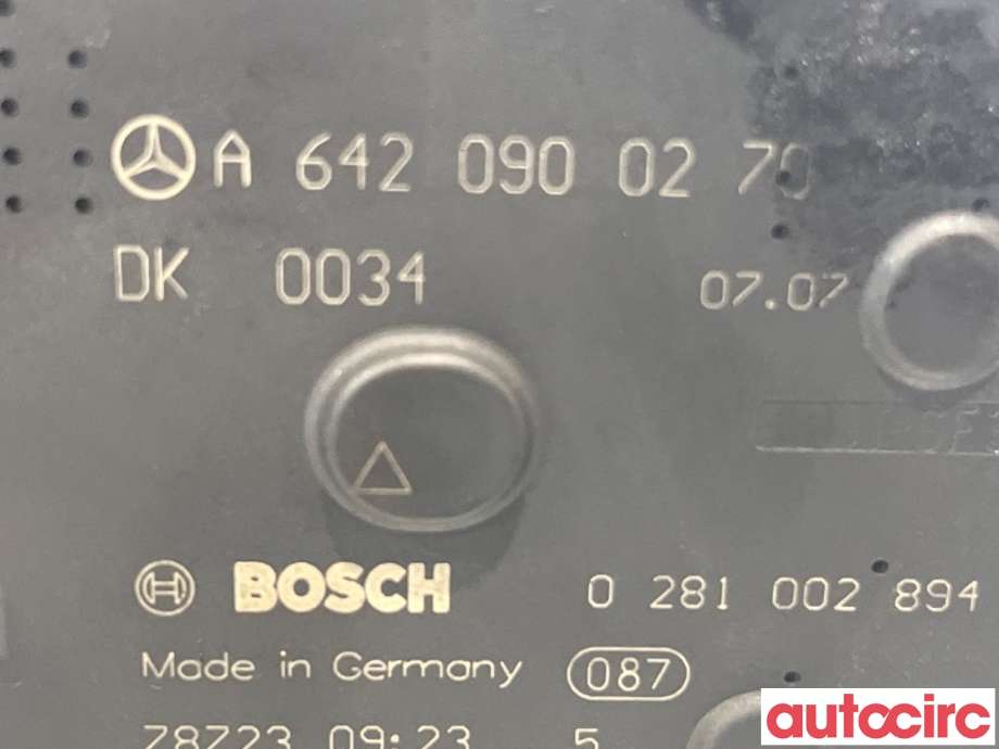 Spjeldhus til Mercedes ML 2005-2011 (W164) (W164) (MERCEDES|A6420900270|0281002894)