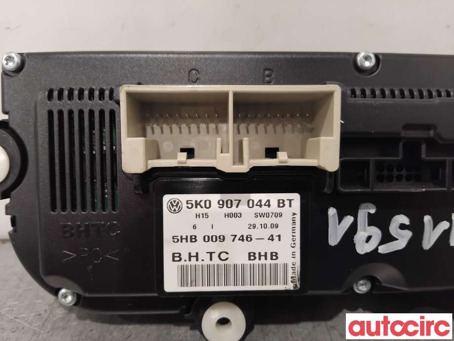 Varmeapparat betjening til VW Passat 2005-2010 (B6) (B6) (VOLKSWAGEN|5K0907044BT|5HB009746-41|5K0907044HB)