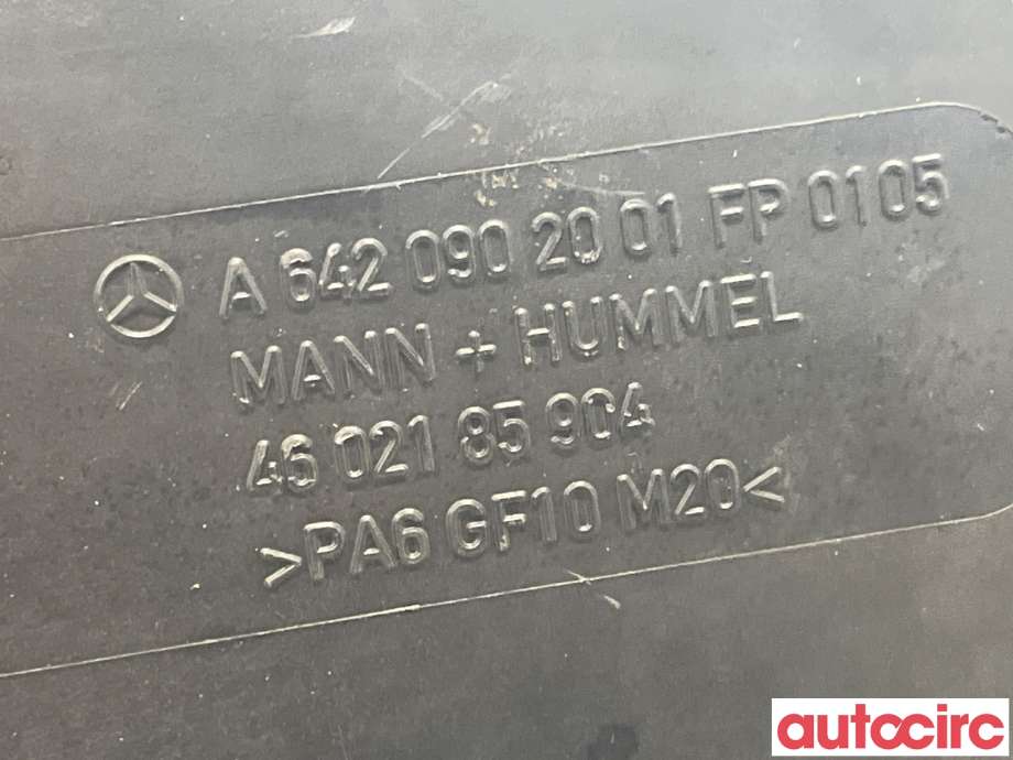 Luftfilterboks til Mercedes ML 2005-2011 (W164) (W164) (MERCEDES|A6420902001)