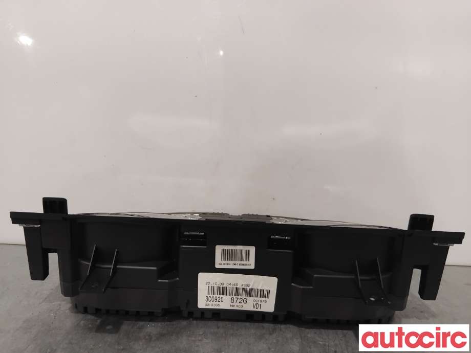 Instrumentpanel til VW Passat 2005-2010 (B6) (B6) (VOLKSWAGEN|3C0920872GX|A2C53238928|3C0920872G)
