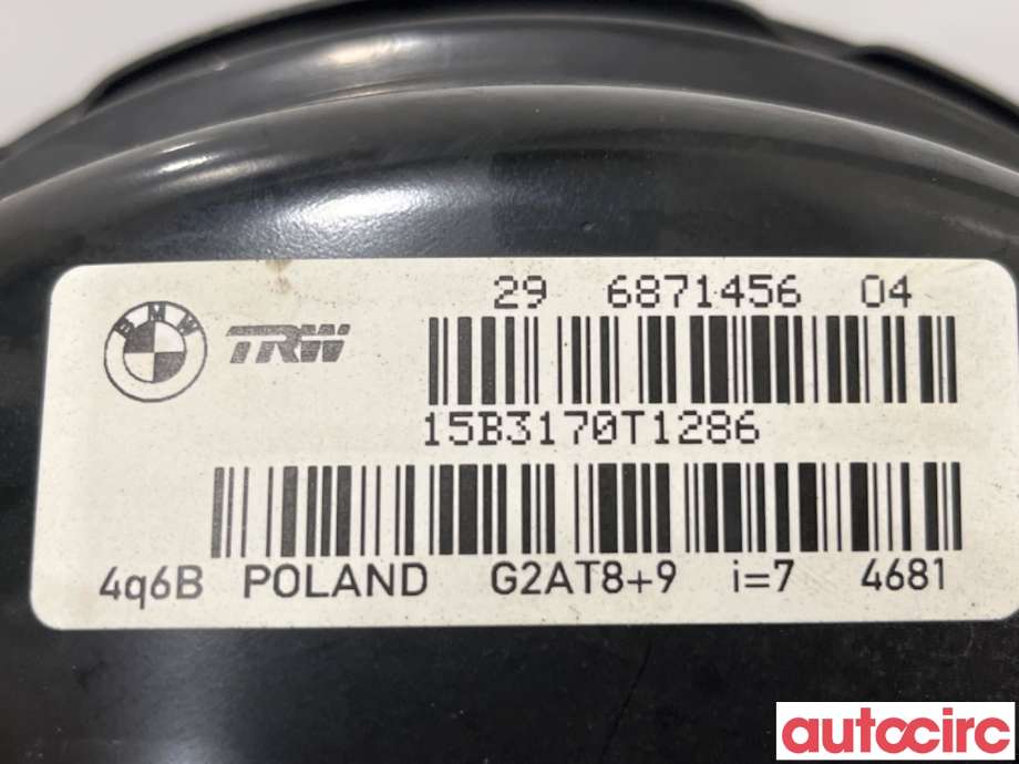 Bremsekraft-forsterker til BMW X3 2010-2017 (F25) (F25) (BMW|34336871458||6871456)