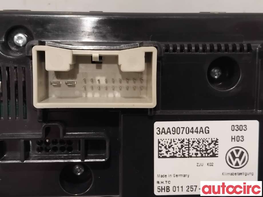 Varmeapparat betjening til VW Passat 2011-2015 (B7) (B7) (VOLKSWAGEN|5K0907044BT|5HB011257-41|5K0907044HB)