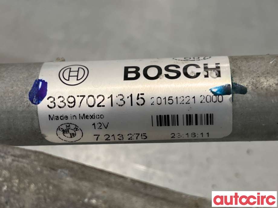 Viskermotor frontrute til BMW X3 2010-2017 (F25) (F25) (BMW|61615A3EDC5|6004FA0023|7213275)