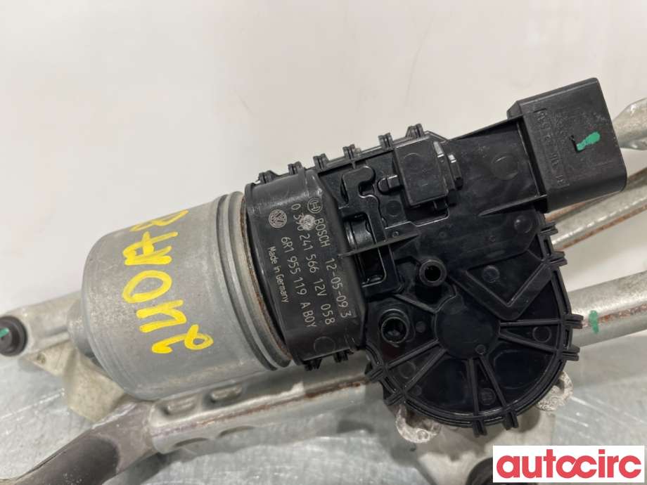Viskermotor frontrute til VW Up 2012-2019  (VOLKSWAGEN|1S1955023D|0390241566|6R1955119A)